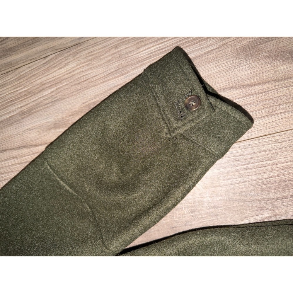 Avec Les Filles Olive‎ Green Zip Front Utility Jacket Womens Large 81077 X7 - Picture 10 of 11